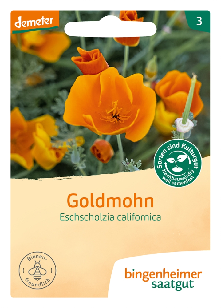 Saatgut Goldmohn -B-