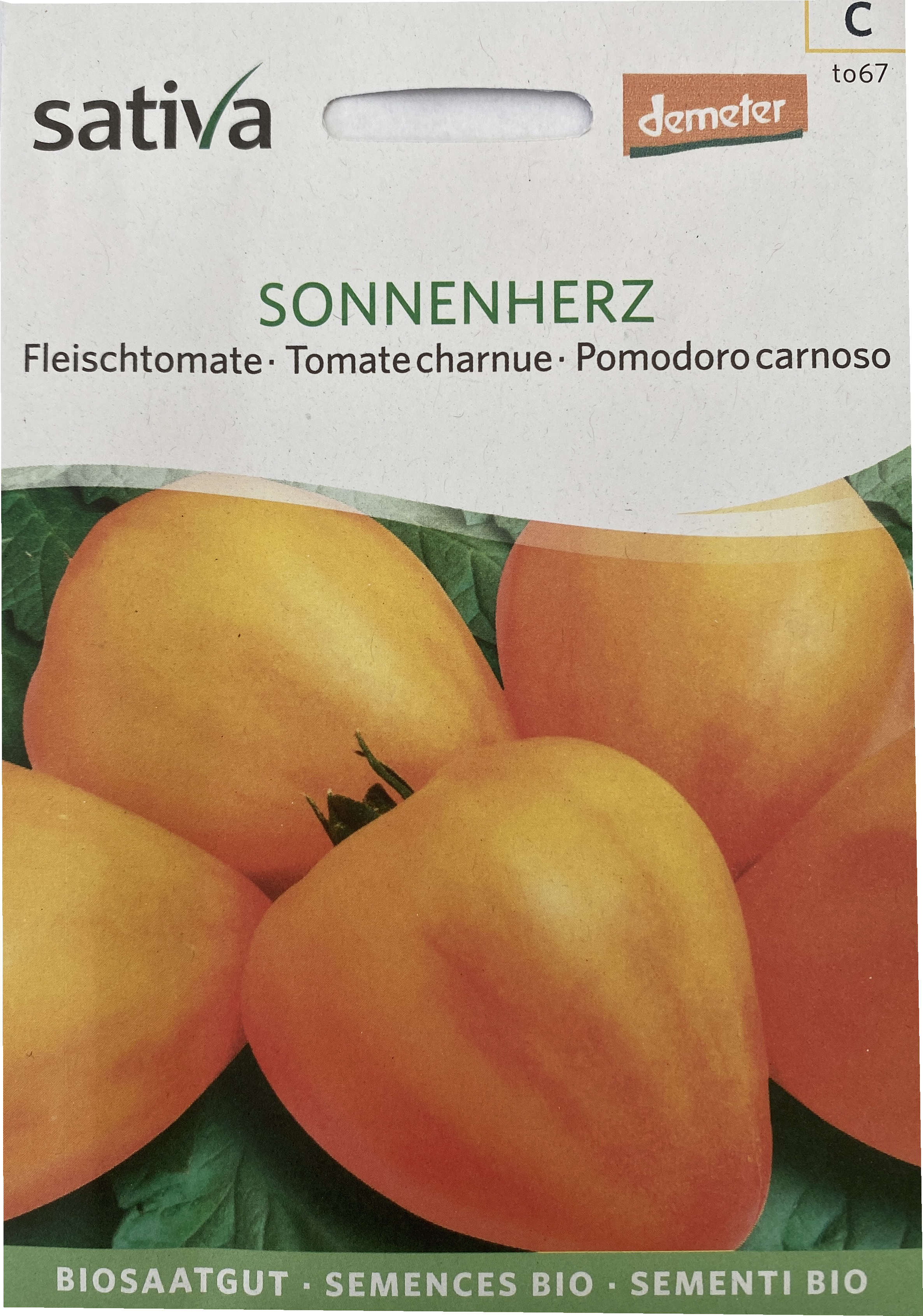 Tomatensaatgut Sonnenherz -S-