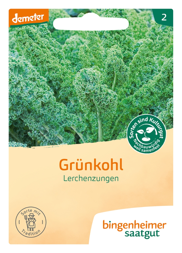 Saatgut Grünkohl Lerchenzungen -B-