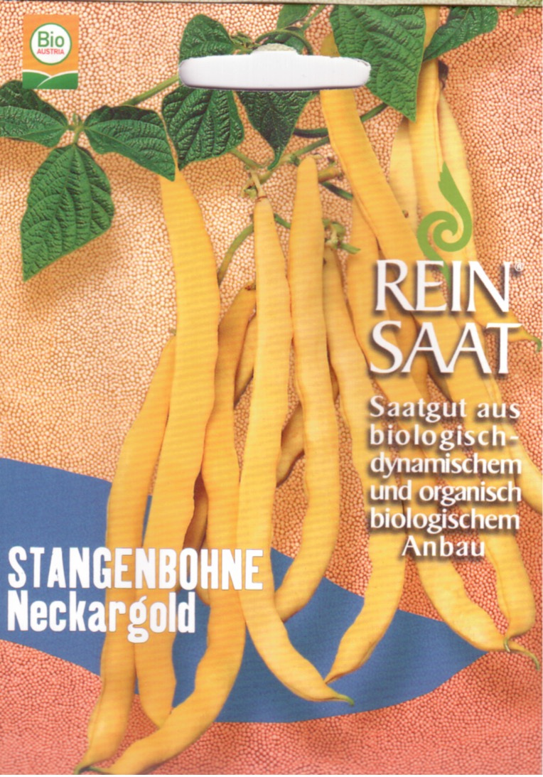 Saatgut Stangenbohne Neckargold -R-