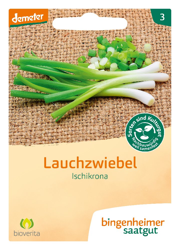 Saatgut Lauchzwiebel Ischikrona -B-