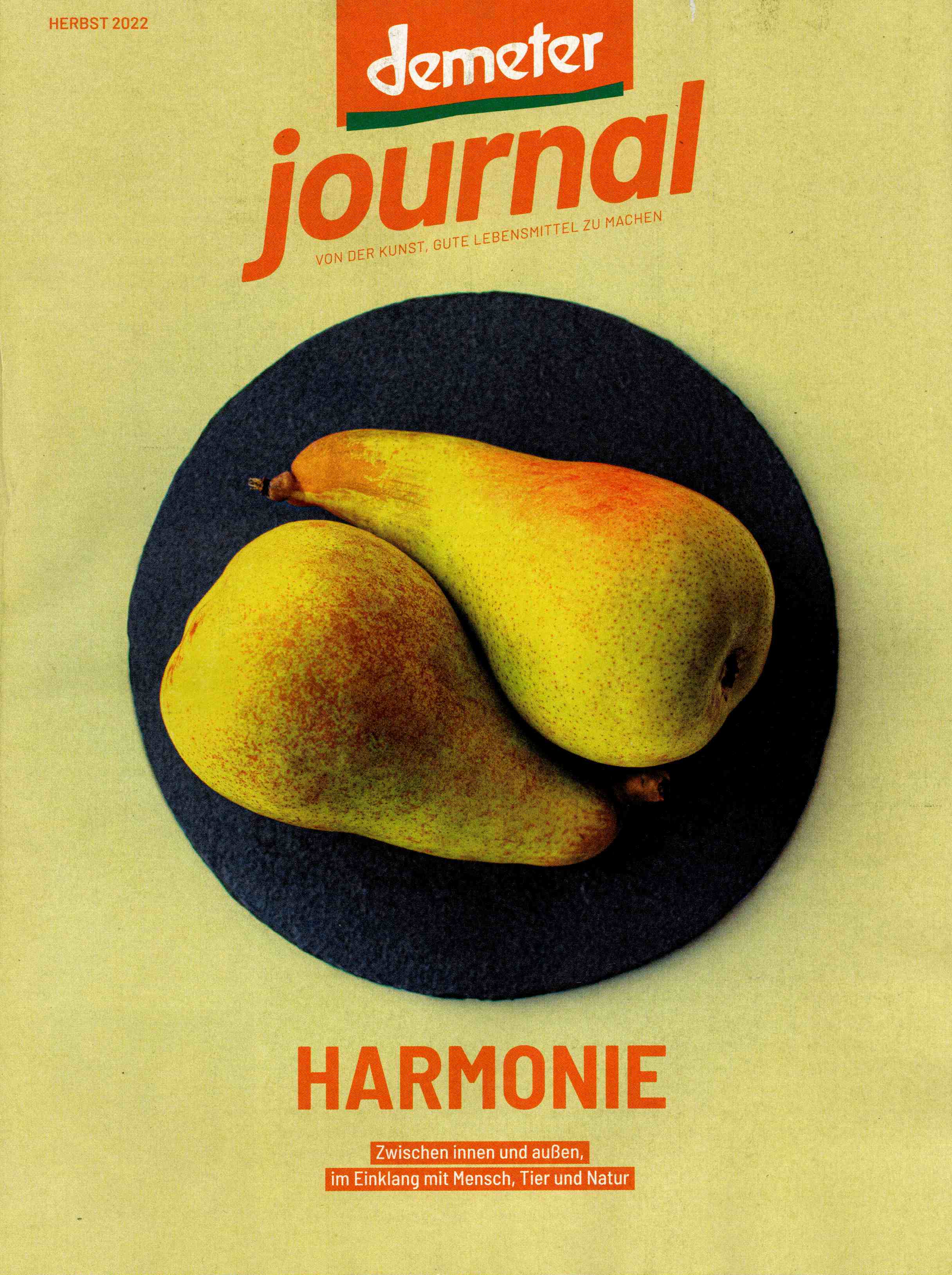 Demeter Journal Herbst 2022