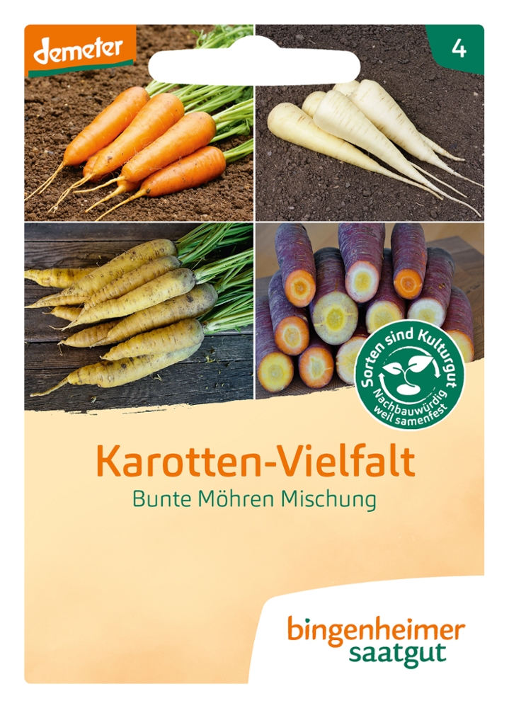 Saatgut Karotten Vielfalt -B-