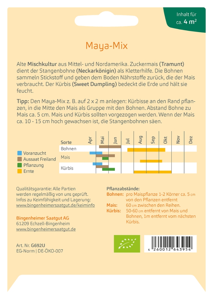 Saatgut Maya Mix -B-
