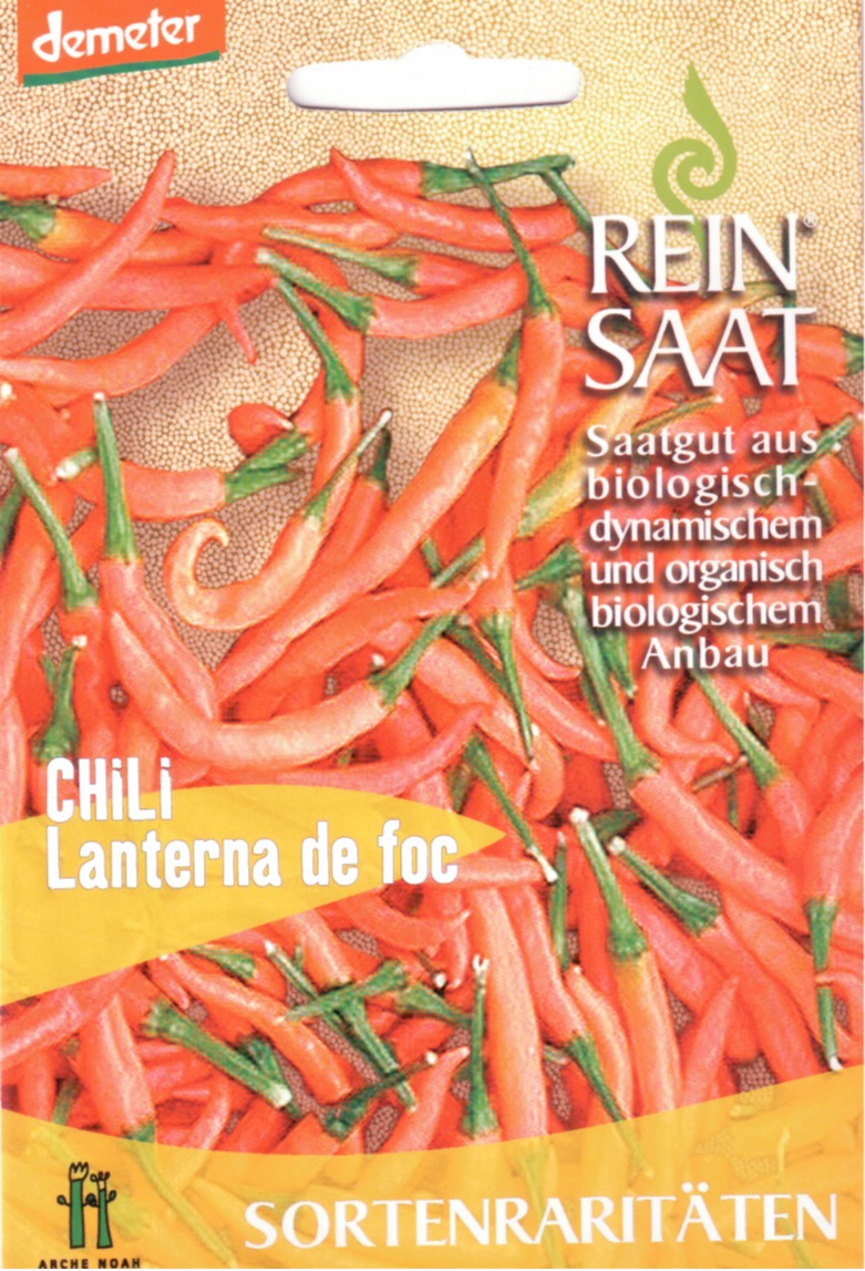 Saatgut Chili Lanterna de Foc -R-