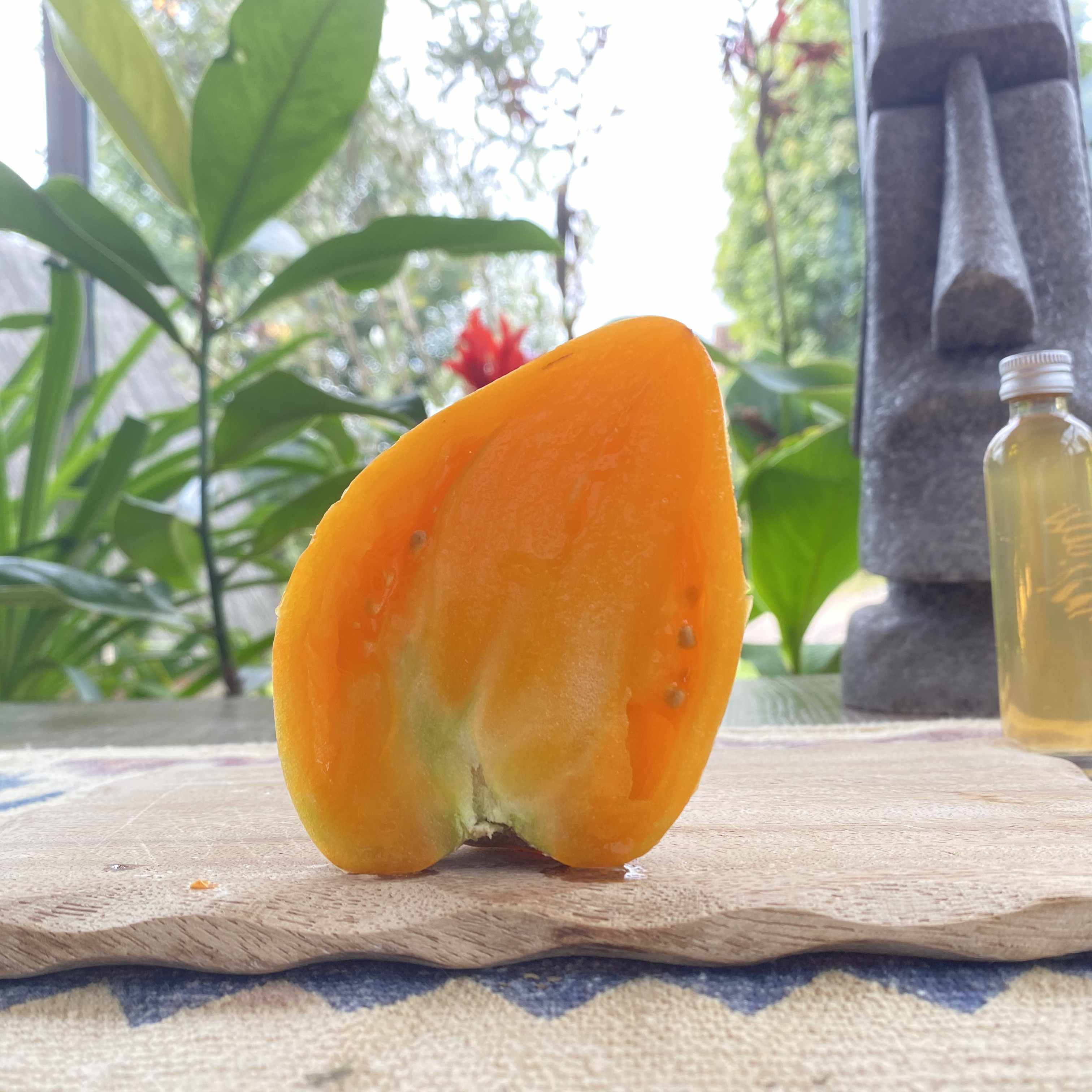 Tomatensaatgut Homer Fike's Yellow Oxheart