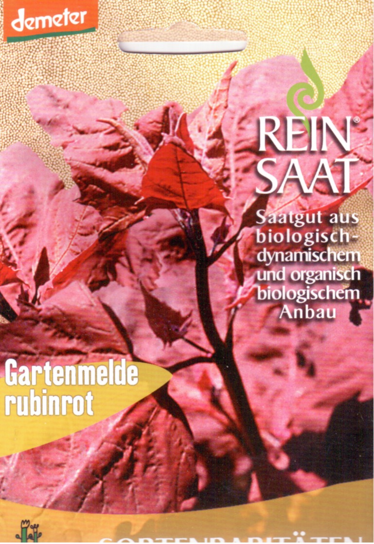 Saatgut Gartenmelde Rubinrot -R-