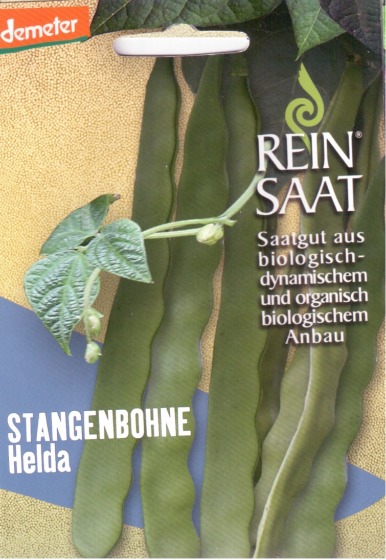 Saatgut Stangenbohne Helda -R-