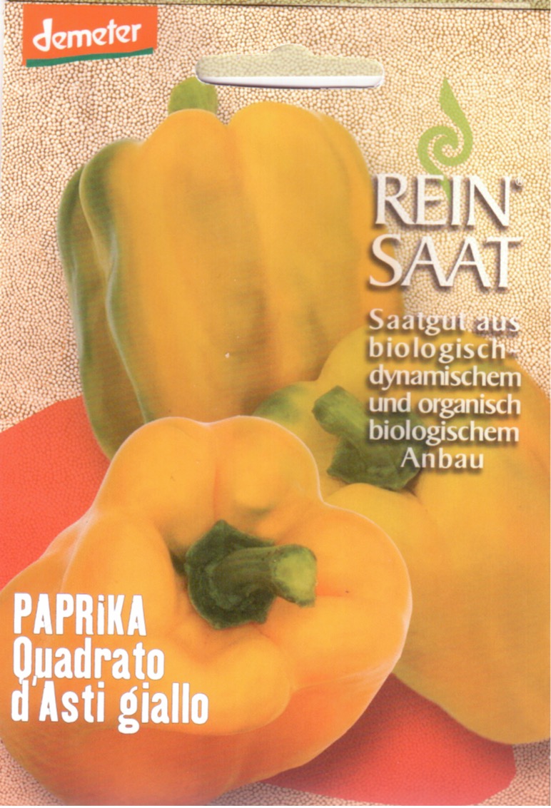 Saatgut Quadrato d'Asti giallo -R-