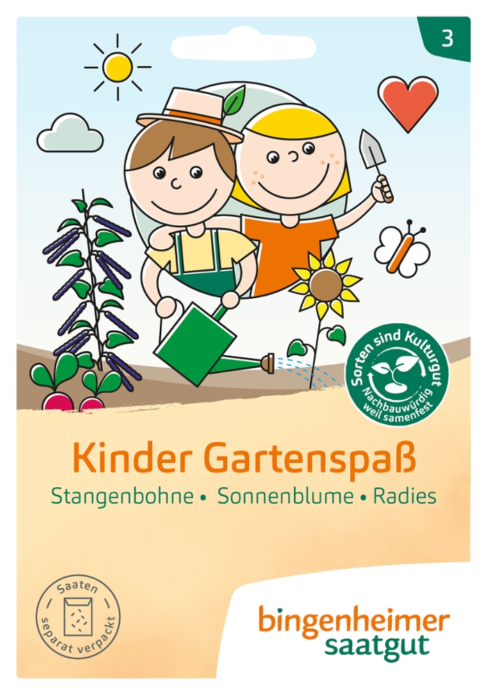 Saatgut Kinder Gartenspass -B-