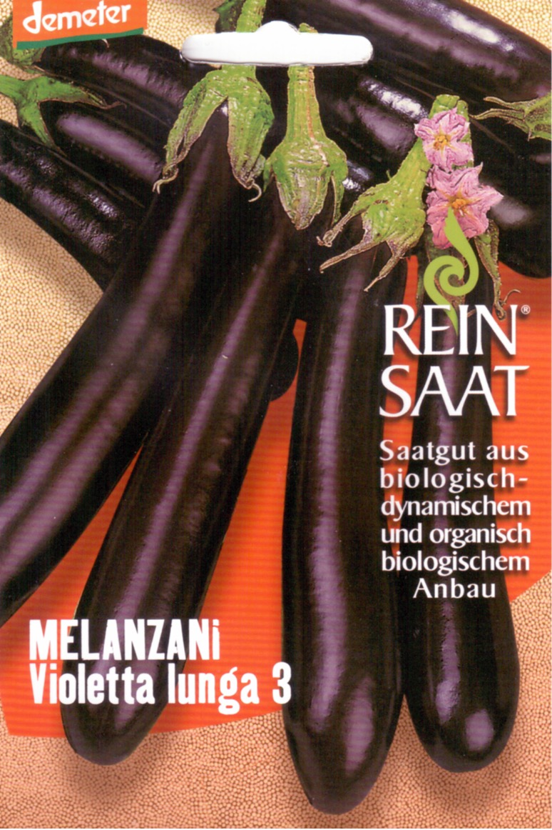 Saatgut Aubergine Violetta Lunga -R-