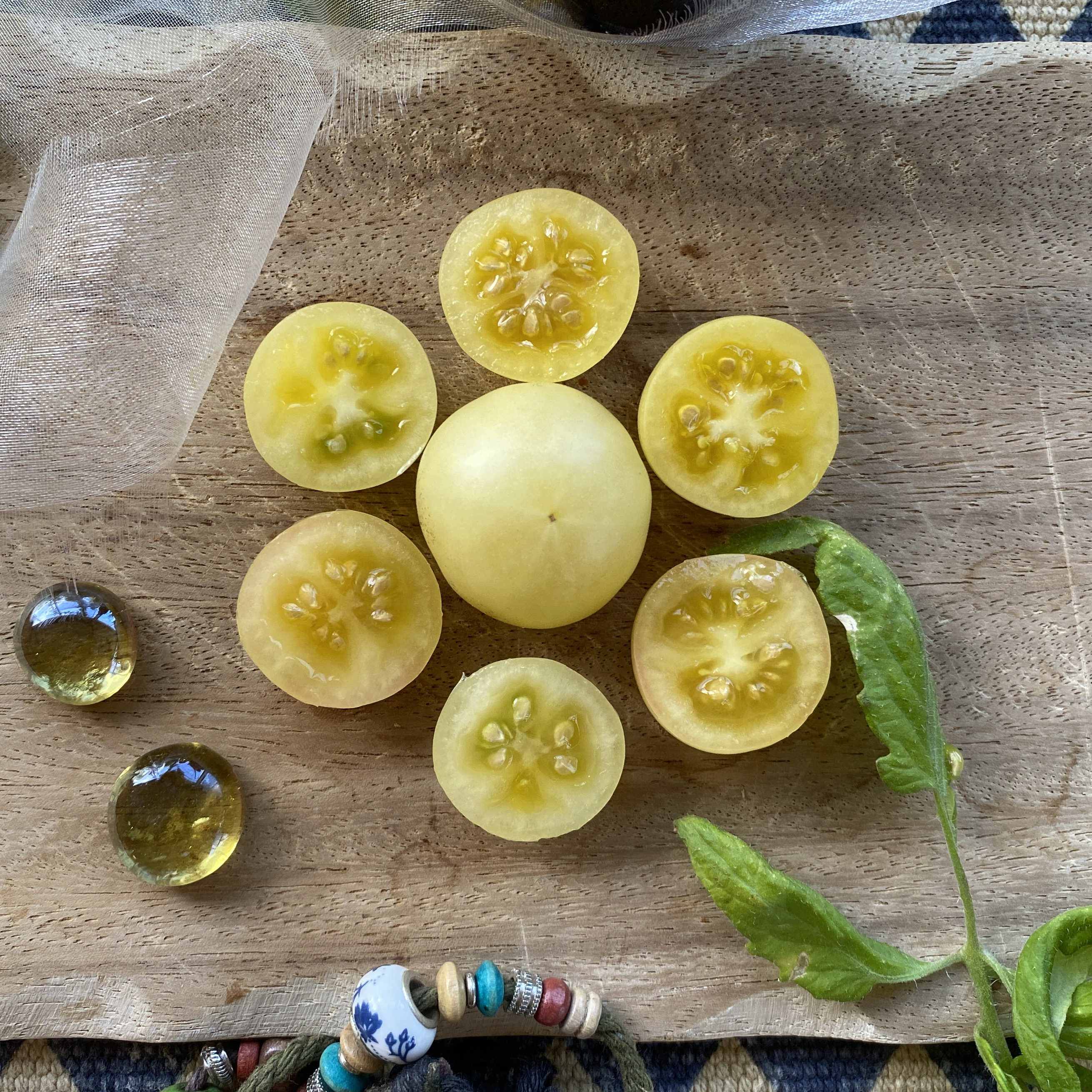 Tomatensaatgut Weisse Mirabelle