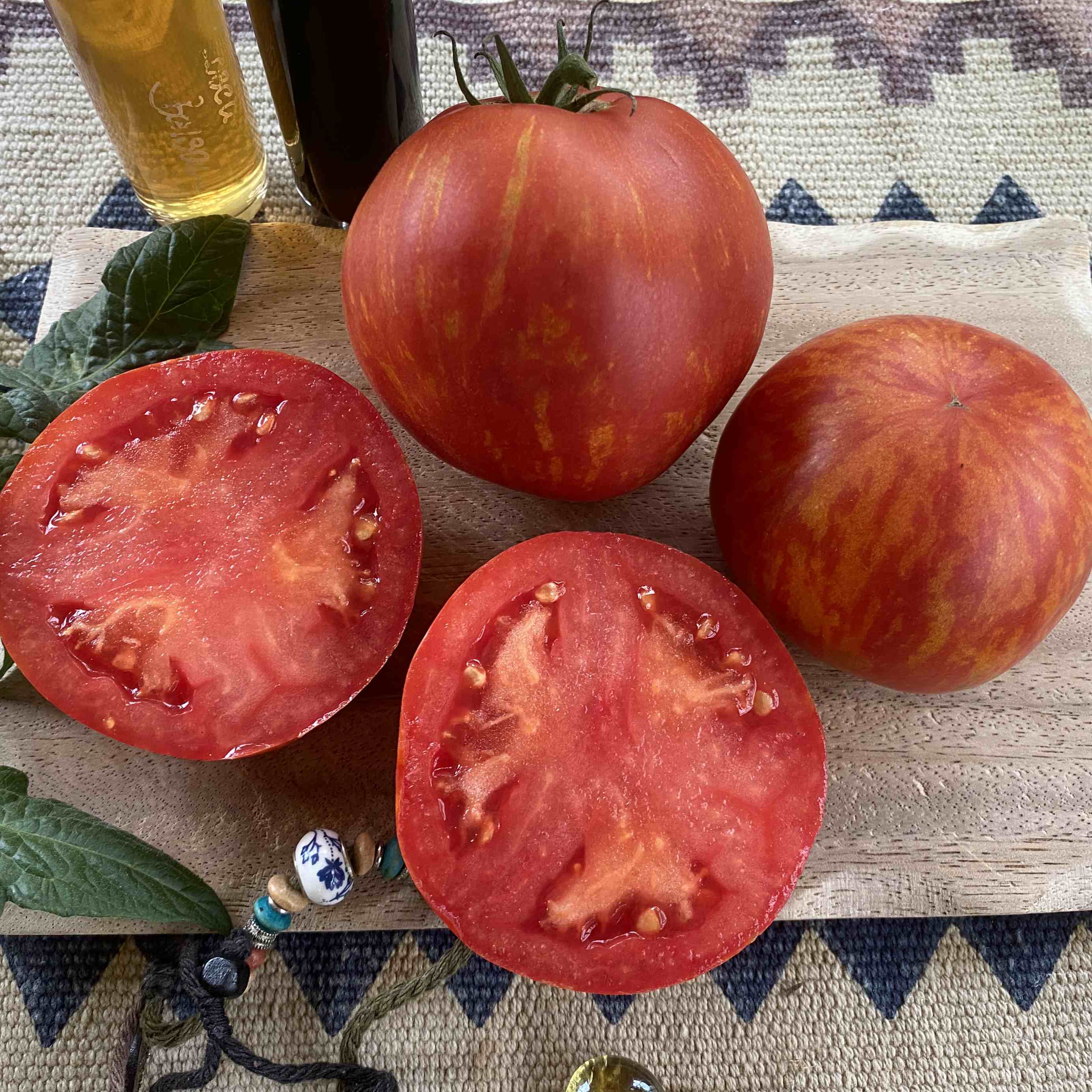 Tomatensaatgut Red Striped Fury Hog