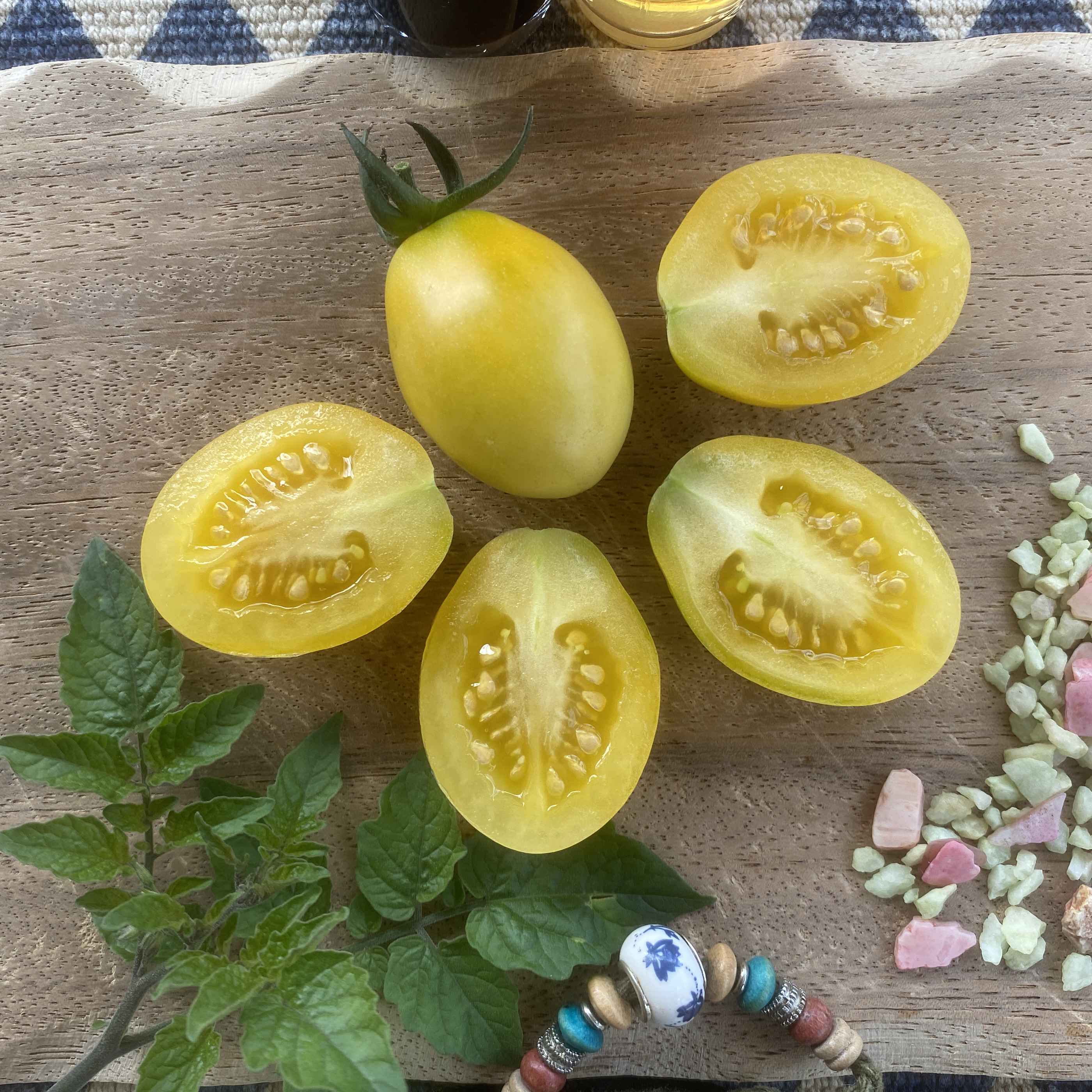 Tomatensaatgut Ivory Drops