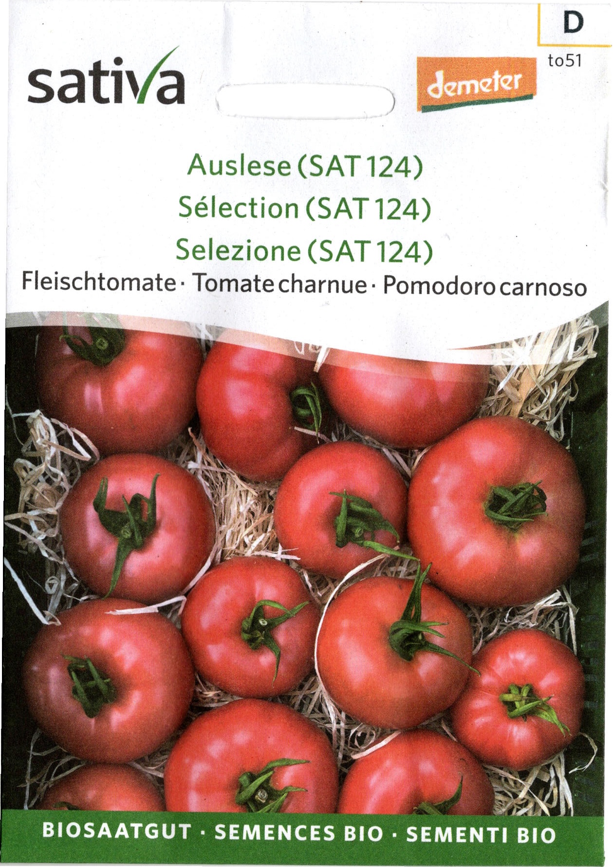 Tomatensaatgut Mairose Auslese (SAT 124) -S- 
