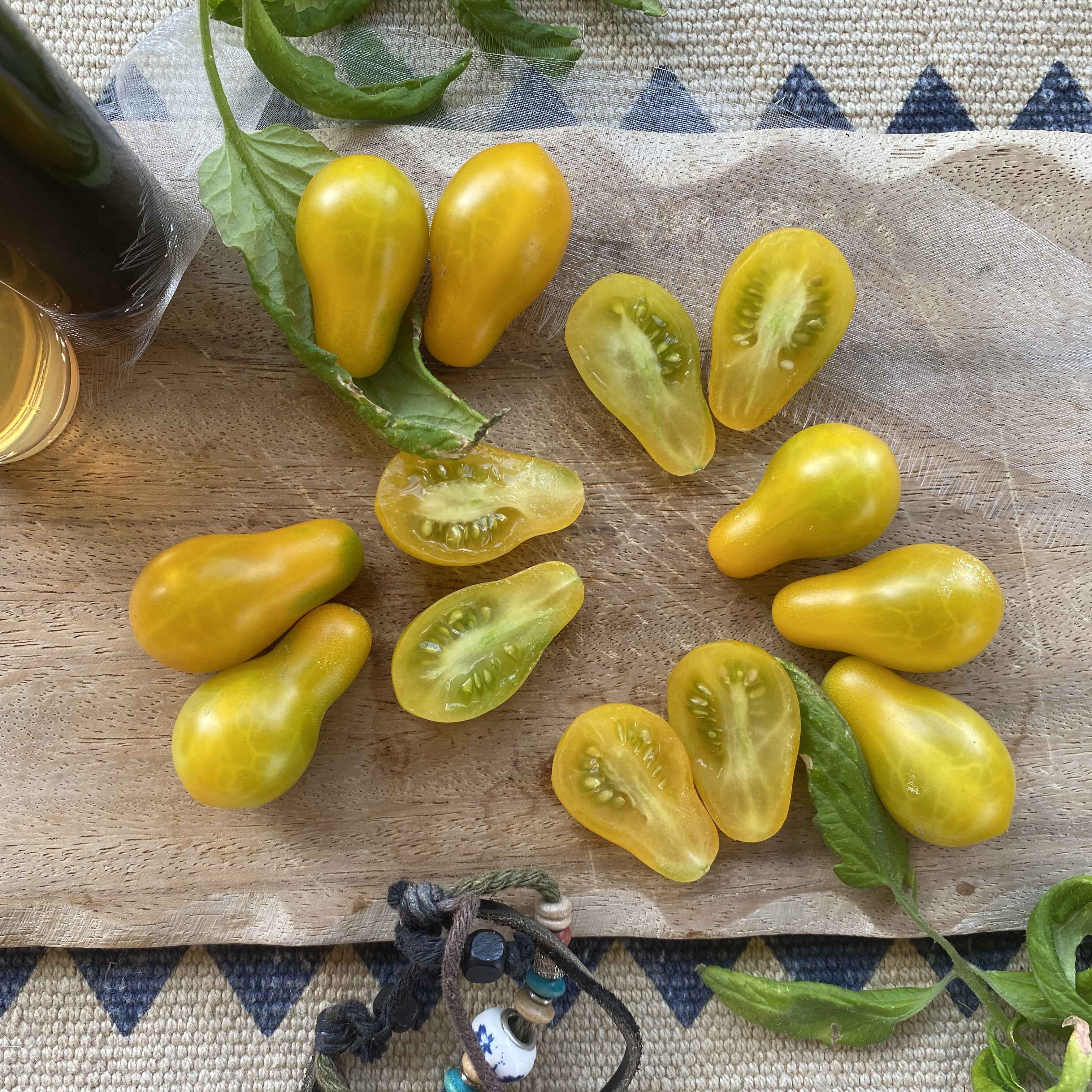 Tomatensaatgut Gelbe Dattelwein