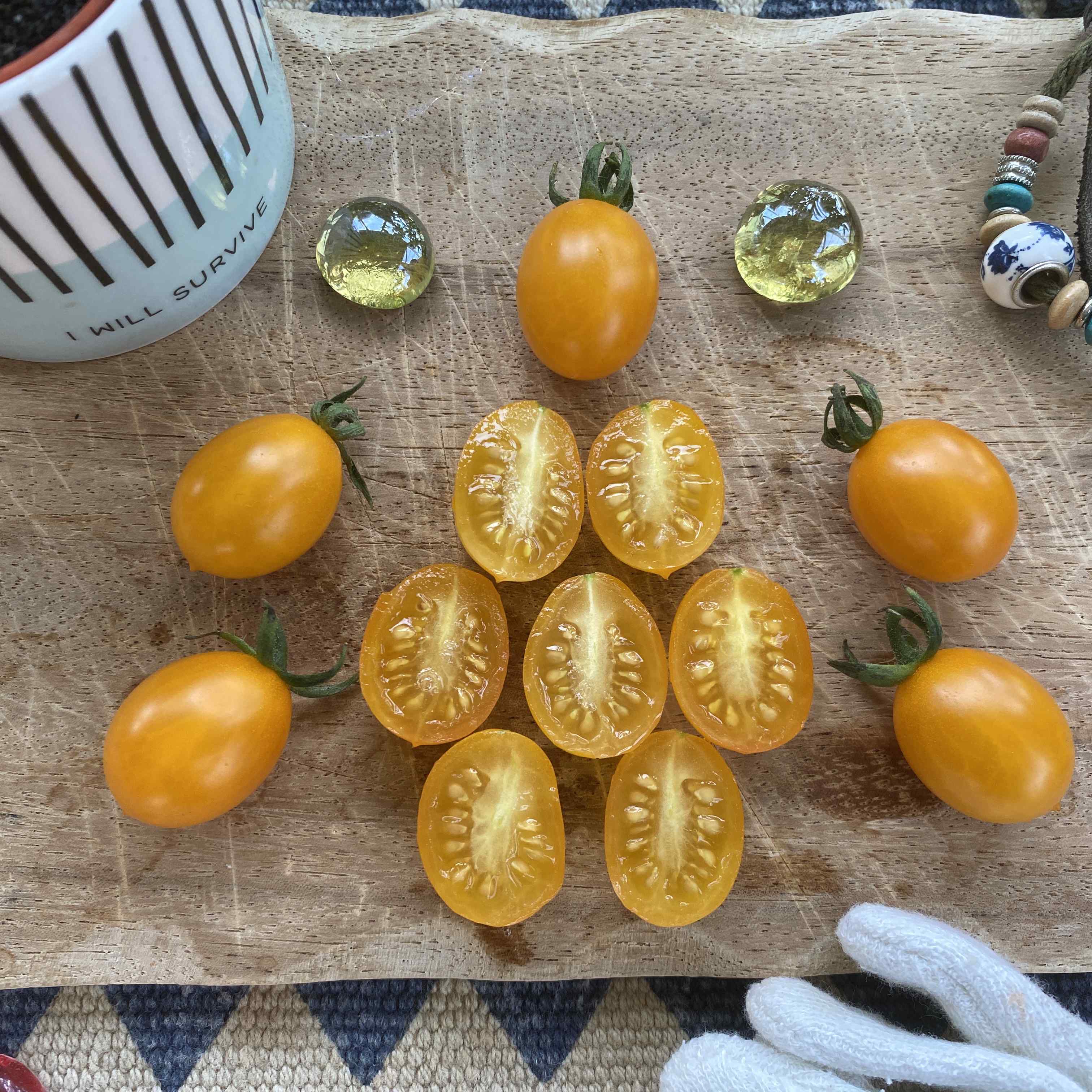 Tomatensaatgut Yellow Grape