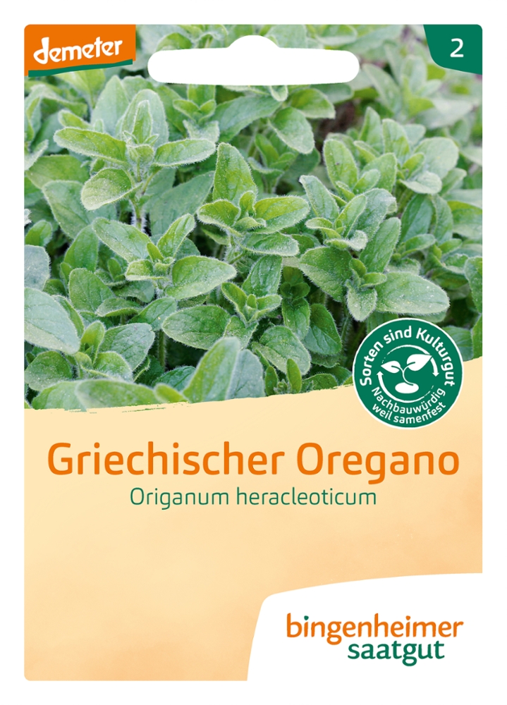 Saatgut Oregano -B-