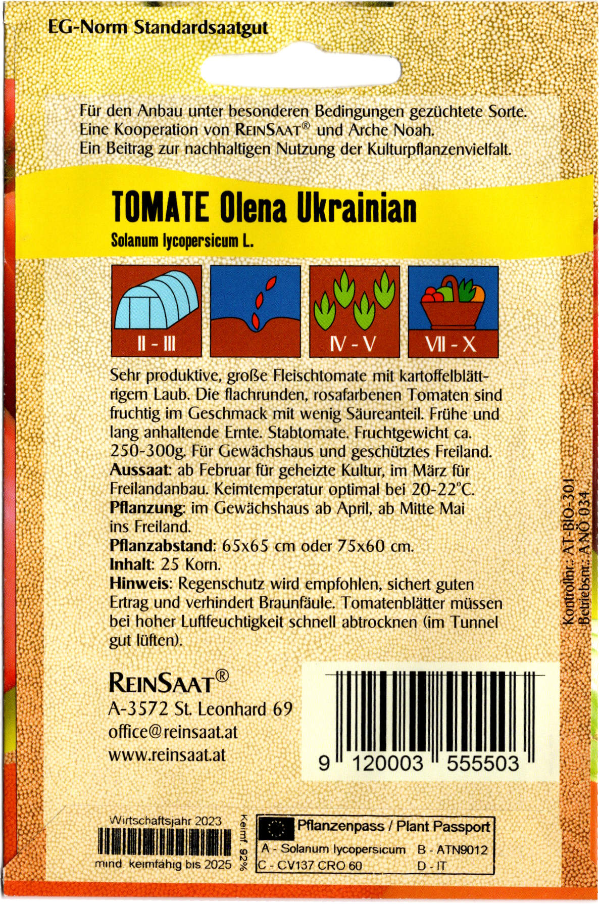 Tomatensaatgut Olena Ukrainian -R-