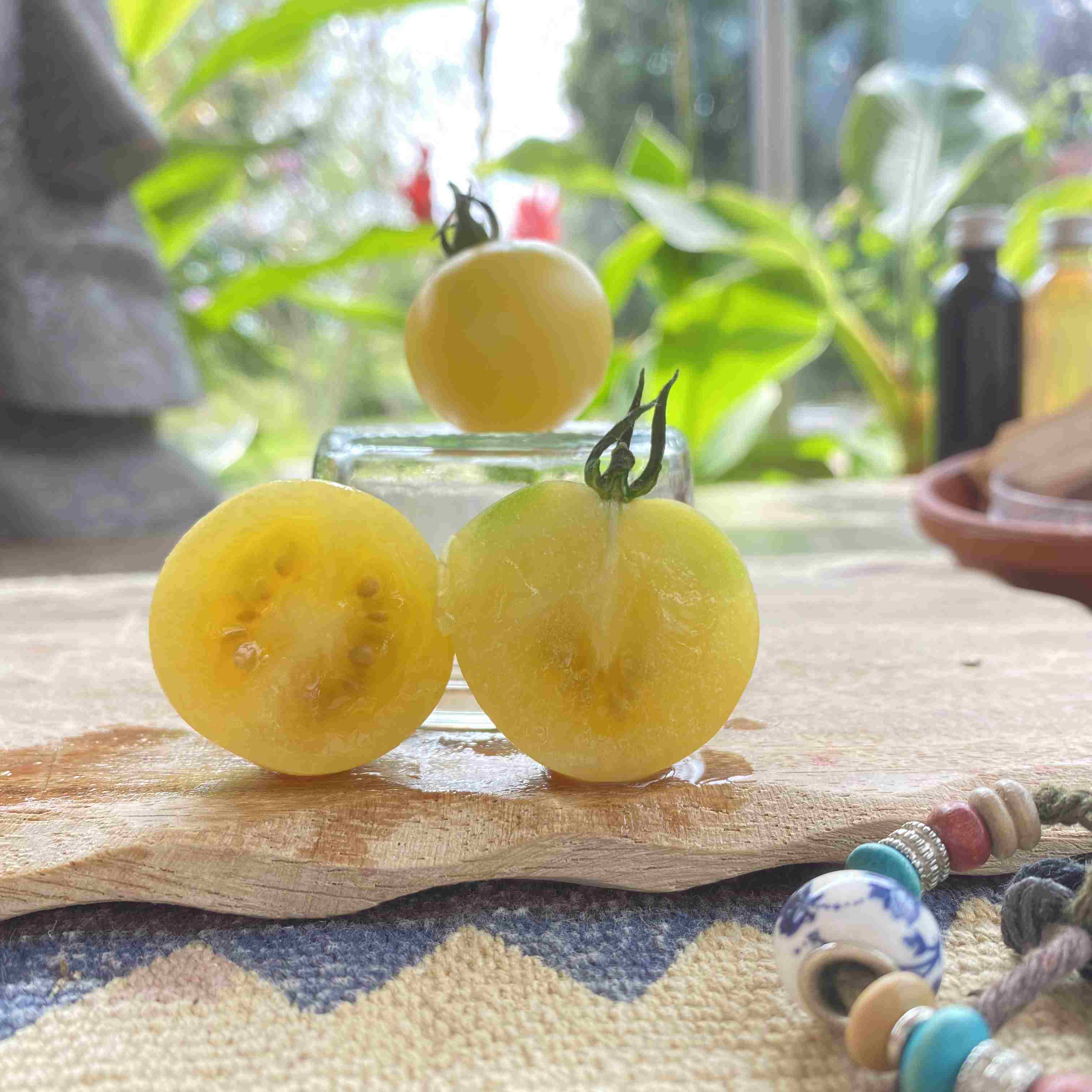 Tomatensaatgut Weisse Mirabelle