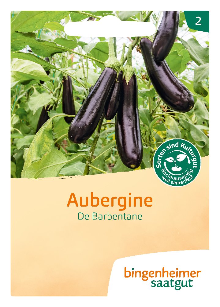 Saatgut Aubergine De Barbentane -B-